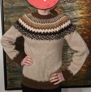 Vintage Alpacawool Fair Isle Sweater